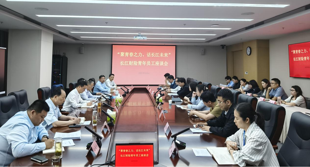 长江财险召开“聚青春之力、话长江未来”青年员工座谈会